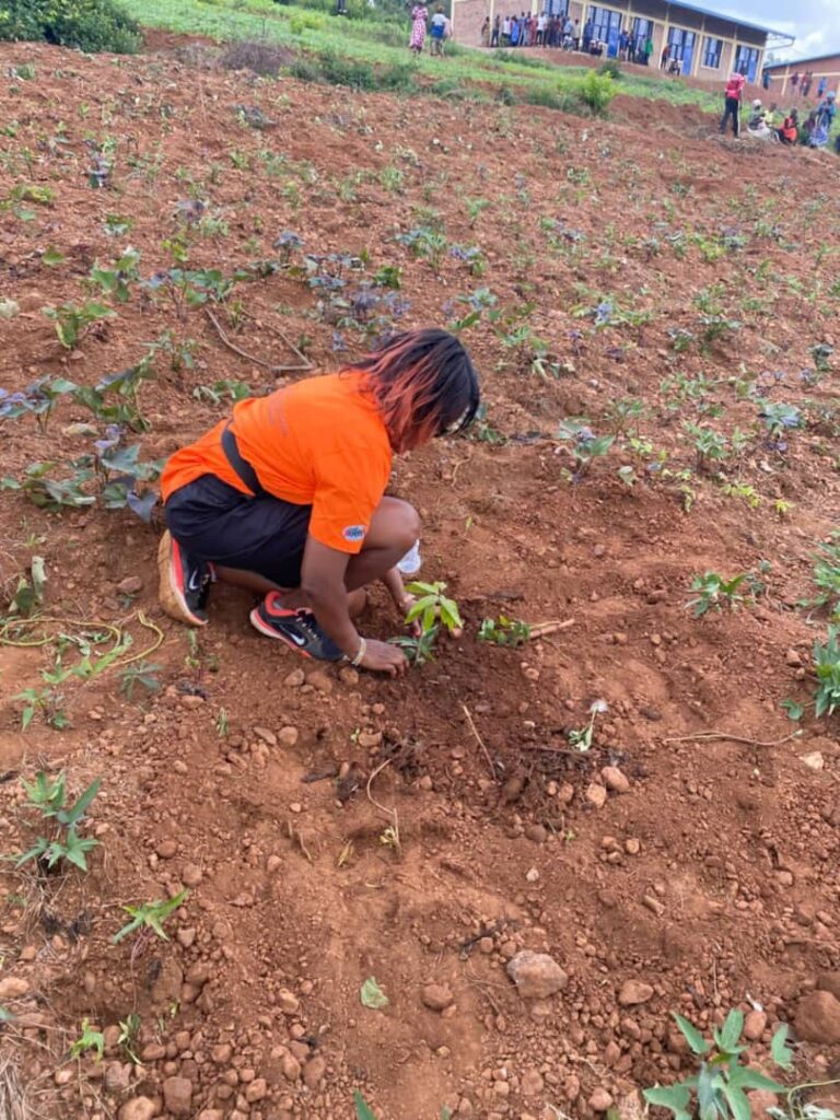 Five Fruit Trees per Household & Youth-Centered Model Fruit Orchard
At the