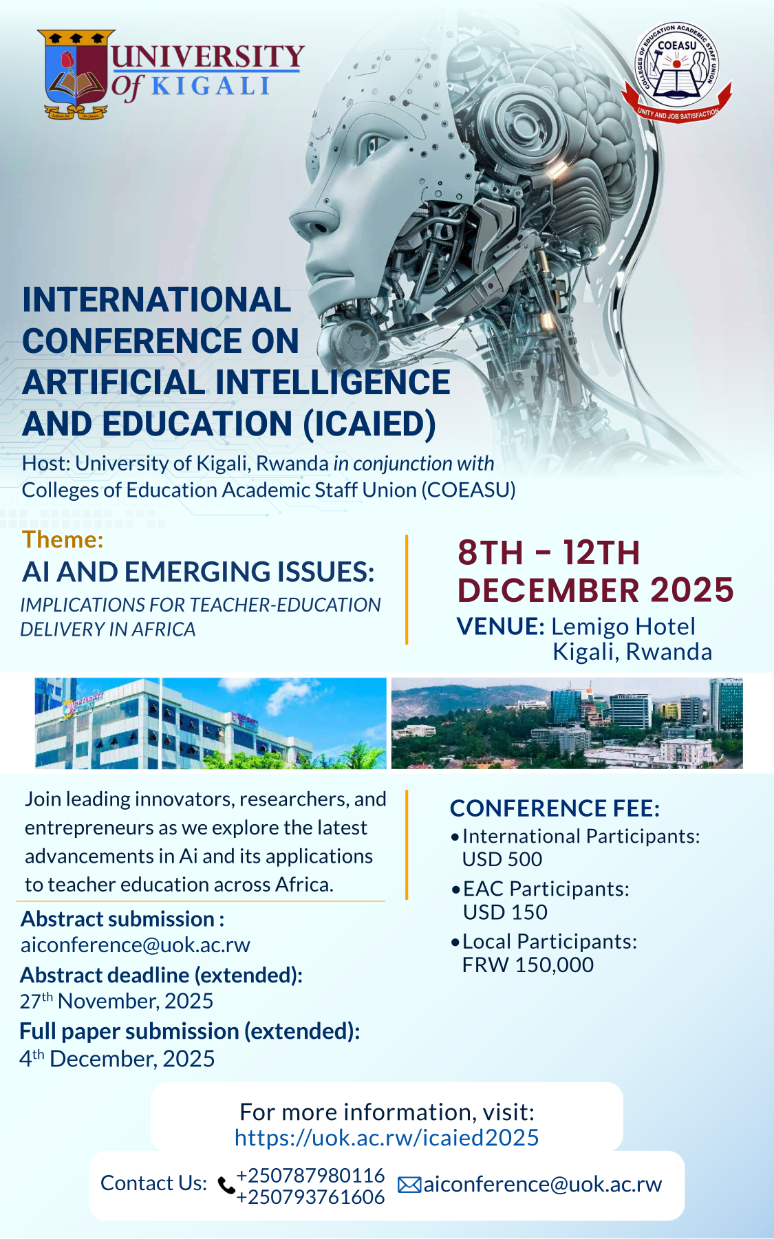 ICAIED 2025 Conference Flyer