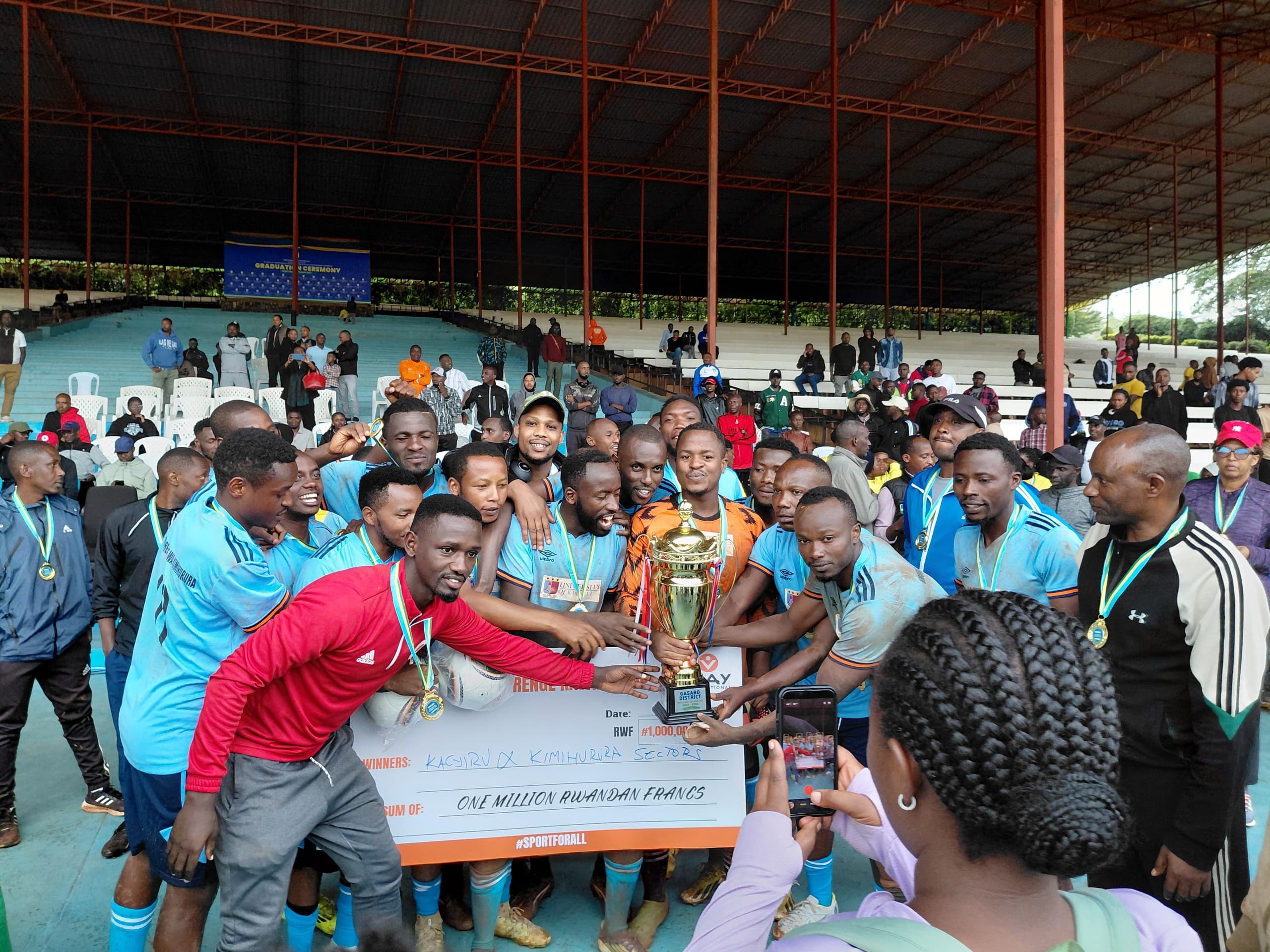 University of Kigali Celebrates Kimihurura Sector’s District-Level Victory in the Umurenge Kagame Cup