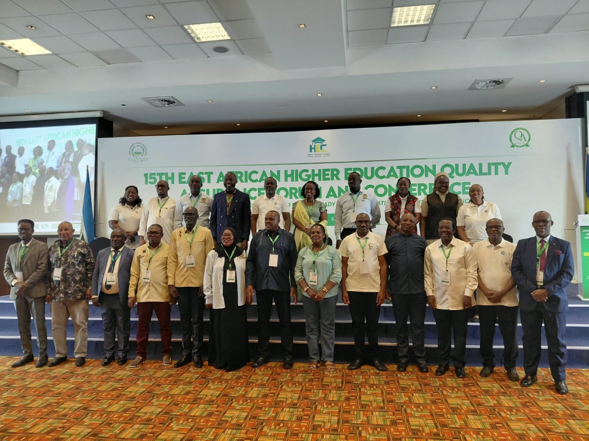 Members of the East African Higher Education Quality Assurance Network (EAQAN) during the meeting in Kigali. Photo/Courtesy.