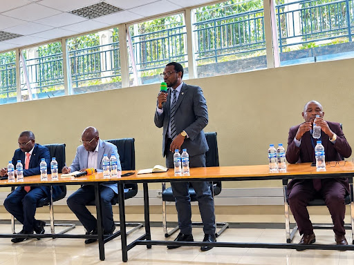 UoK Musanze Campus Principal, Dr. Leopold Hakizimana, commended the Chairman and the entire University management for their continued support and commitment to ensuring that students receive the quality education they deserve.