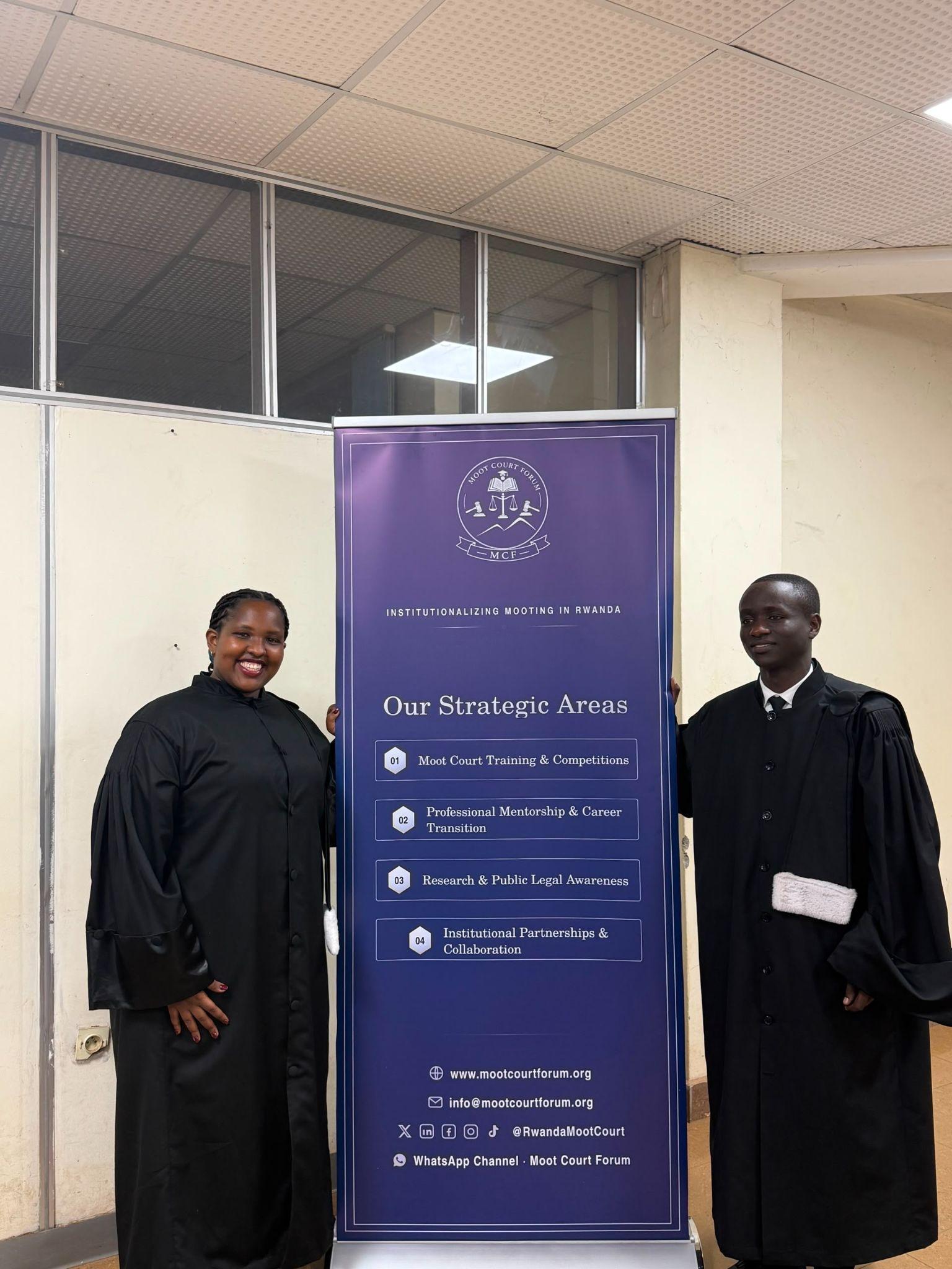 University of Kigali law students at the competition