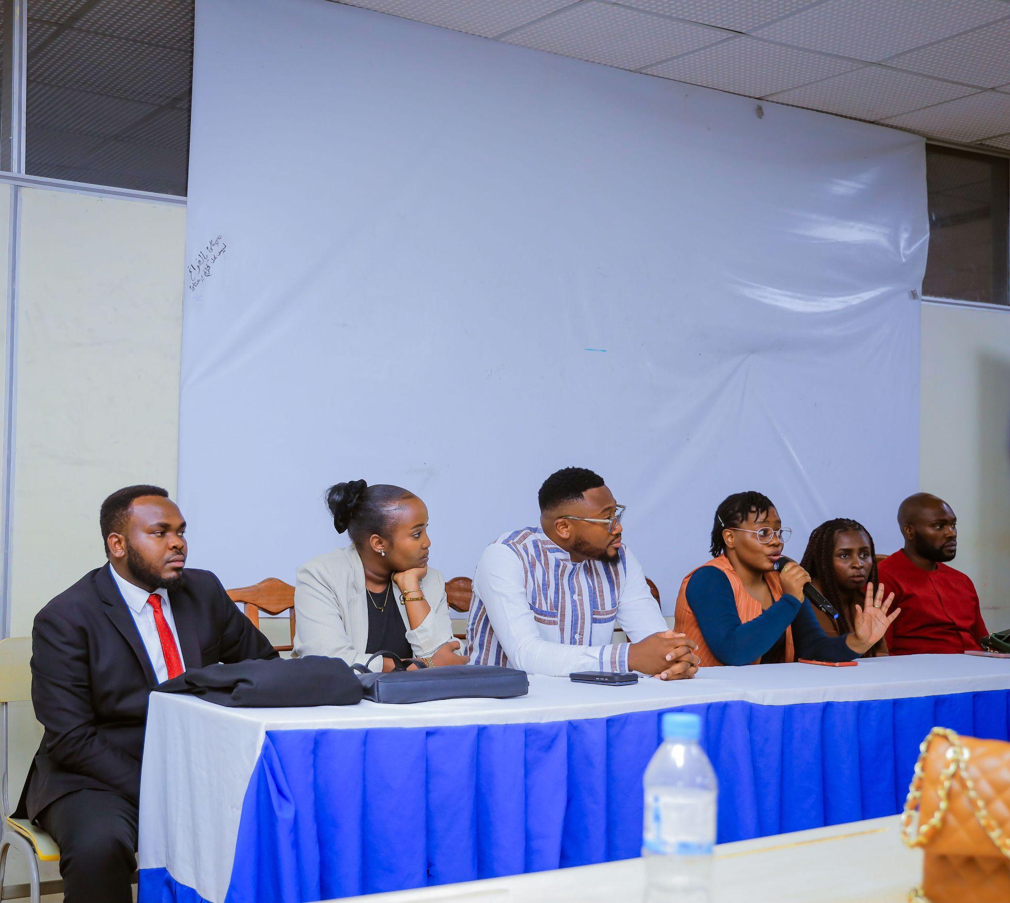 Moot Court judging panel